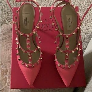 Authentic Hot pink size 40.5 worn approx 3 times.